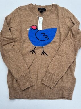 J.Crew French Hen Wool Cashmere Sweater-xxl
